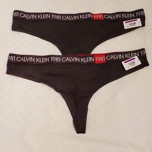 Calvin klein thongs